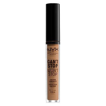 NYX Professional Makeup Can't Stop Won't Stop 24 Hour Full Coverage Matte Concealer, Neutral Tan