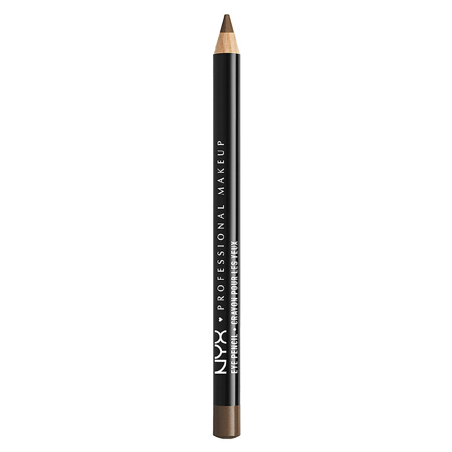 NYX Professional Makeup Slim Eye Pencil Long-Lasting Eyeliner, Dark Brown