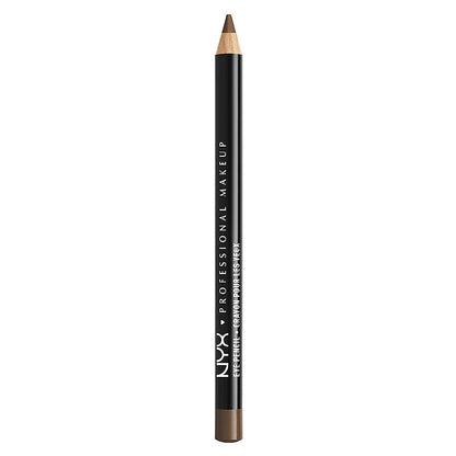 NYX Professional Makeup Slim Eye Pencil Long-Lasting Eyeliner, Dark Brown