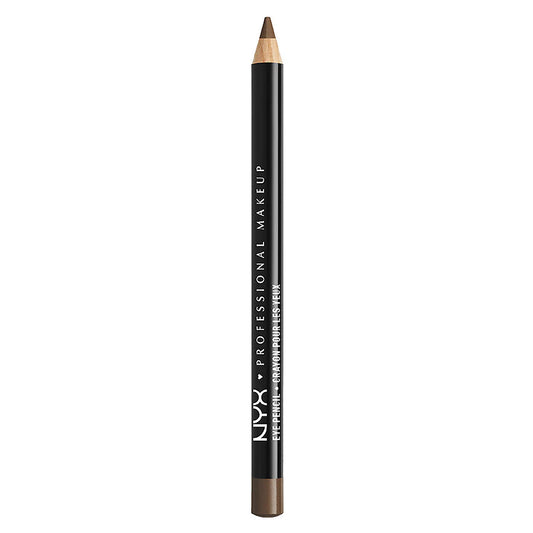 NYX Professional Makeup Slim Eye Pencil Long-Lasting Eyeliner, Dark Brown