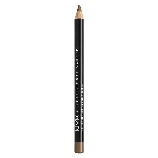 NYX Professional Makeup Slim Eye Pencil Long-Lasting Eyeliner, Light Brown