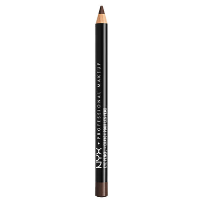 NYX Professional Makeup Slim Eye Pencil Long-Lasting Eyeliner, Black Brown