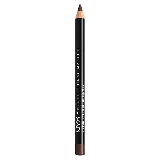 NYX Professional Makeup Slim Eye Pencil Long-Lasting Eyeliner, Black Brown