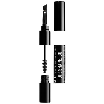 NYX Dip, Shape, Go! Longwear Brow Pomade, Negro