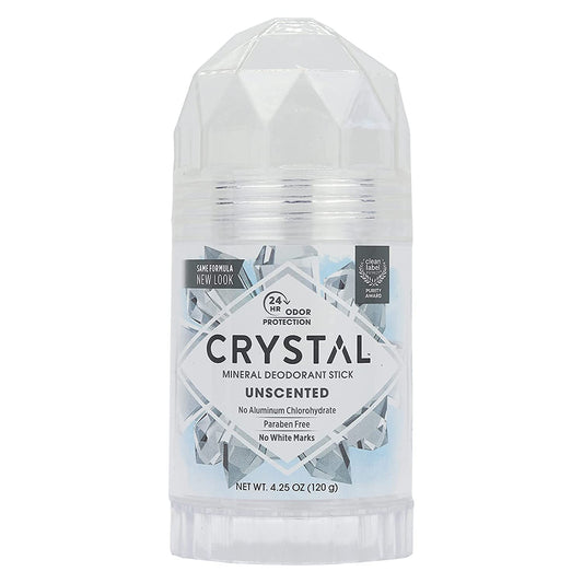 Desodorante Piedra de Alumbre Sin Aroma Crystal 120 g