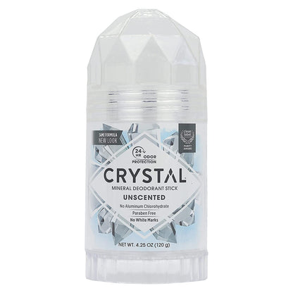 Desodorante Piedra de Alumbre Sin Aroma Crystal 120 g