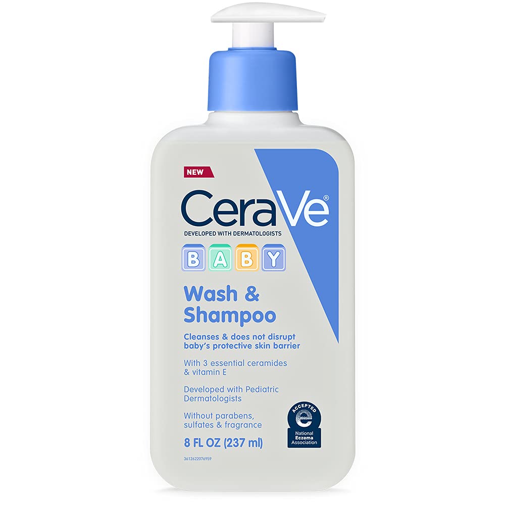 Baby Wash & Shampoo CeraVe 8 oz