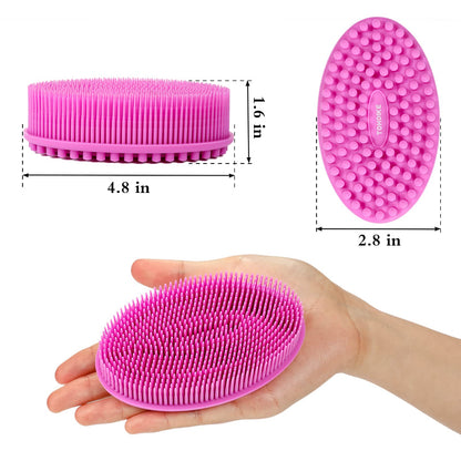 Cepillo Corporal Silicona Body Scrubber, color variable