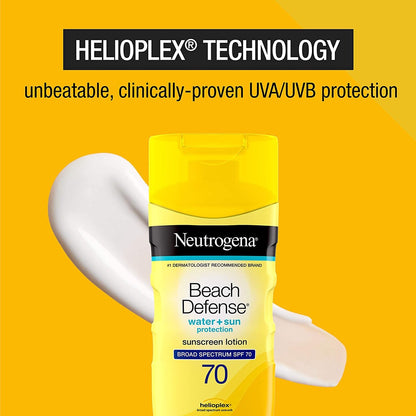 Beach Defense Protector Solar SPF 70  Neutrogena 198 ml