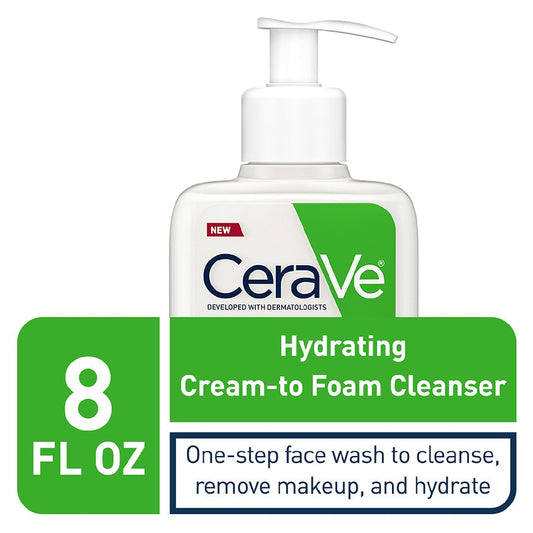 Hydrating Cream to Foam Cleanser CeraVe 8 oz