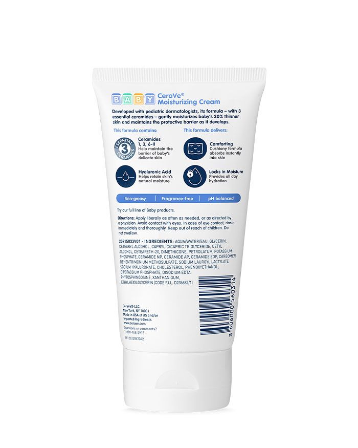 Baby Moisturizing Cream CeraVe 5 oz