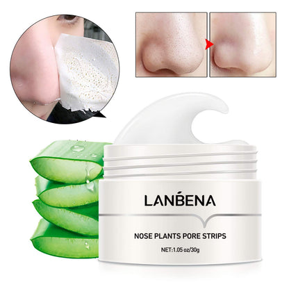 Nose Plants Pore Strips Lanbena 30g