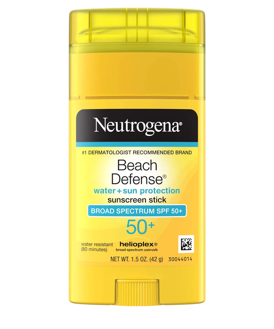 Beach Defense Protector Solar SPF 50 en barra Neutrogena 42 g