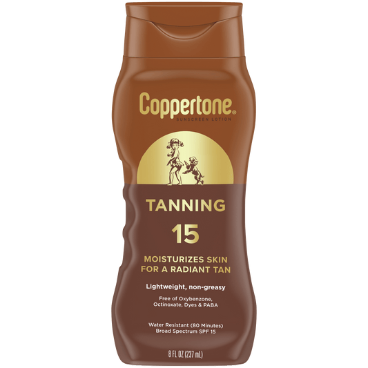 Tanning SPF 15 Lotion Coppertone 237 ml